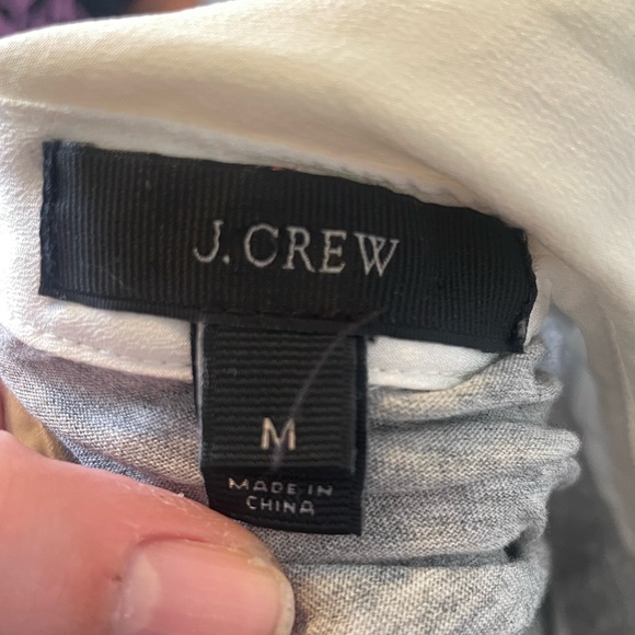 J crew top with collar - Picture 2 of 5